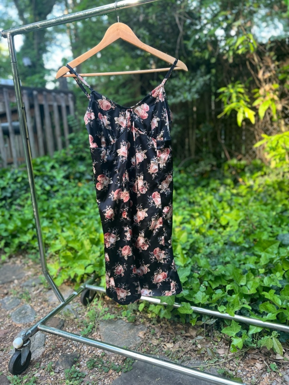 Pretty floral slip / mini dress